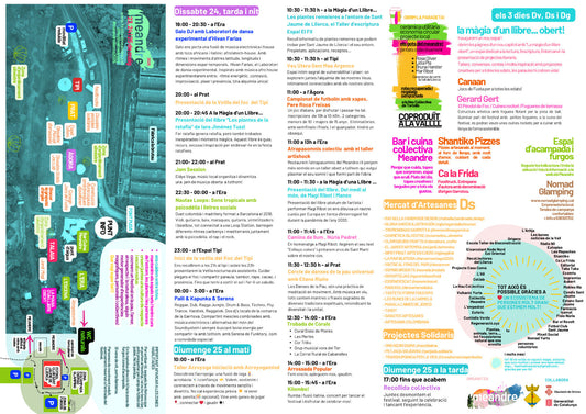 Consulta la programació del festival MEANDRE 2025